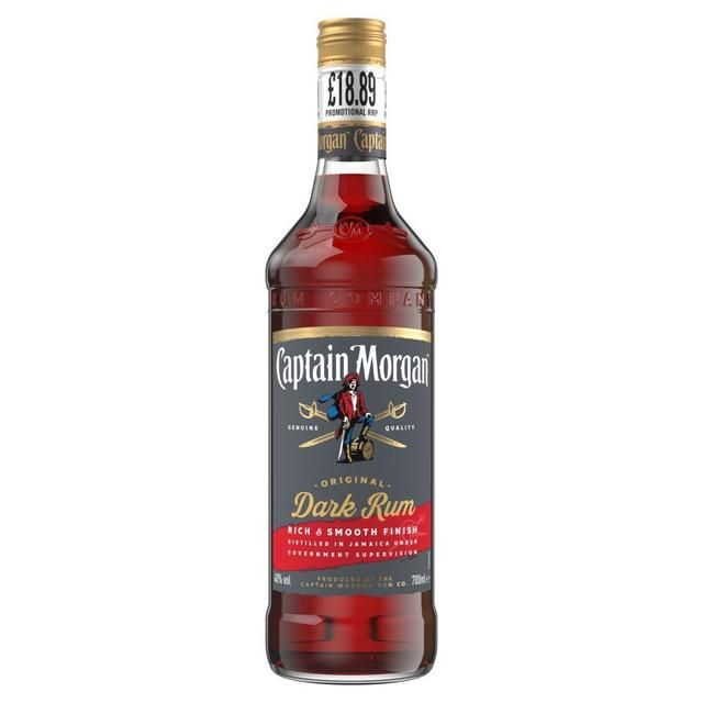 CAPTAIN MORGAN DARK RUM PM18.89