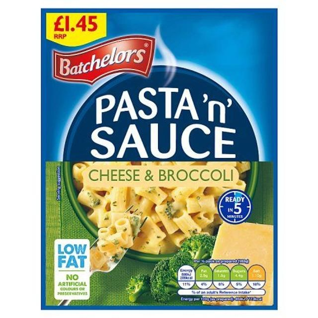 PREMIER KIRKCONNEL BATCHELORS PASTA N SAUCE CHEESE & BROCCOLI 99G