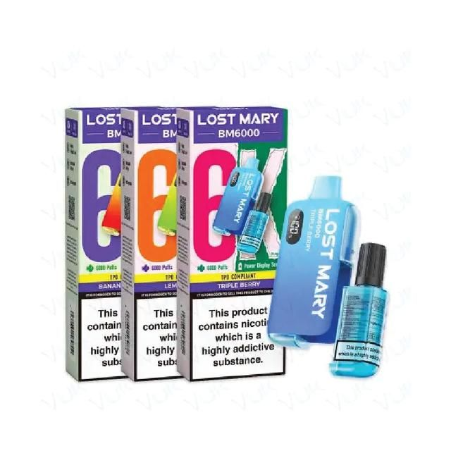 LOST MARY BM6000 PREFILLED POD KIT