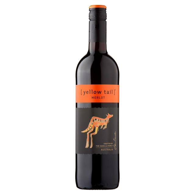 YELLOW TAIL MERLOT RED WINE 75CL