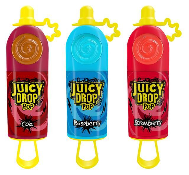 JUICY DROP BAZOOKA POP X12