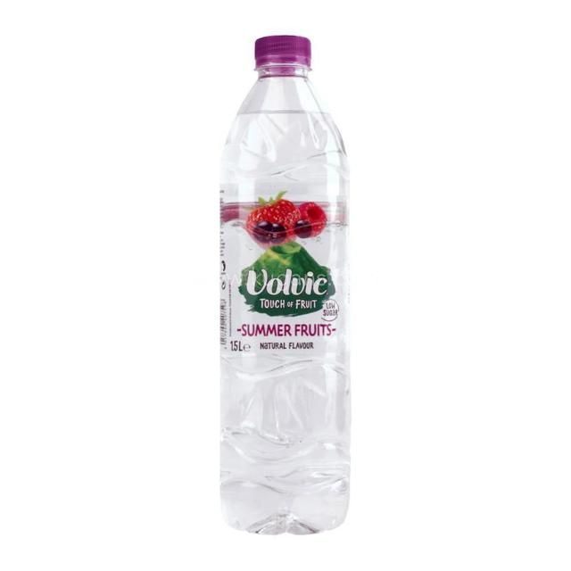 VOLVIC TOUCH OF FRUIT SUMMER FRUITS FLAVOURED WATER