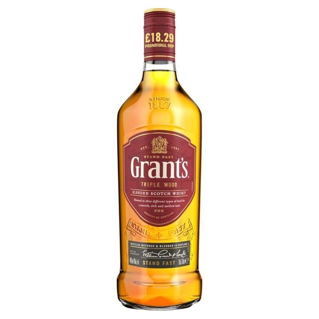 GRANTS TRIPLE WOOD 70CL