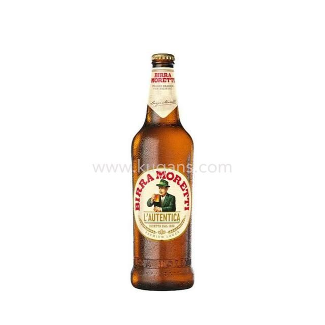 BIRRA MORETTI LAGER BEER 660ML BOTTLE