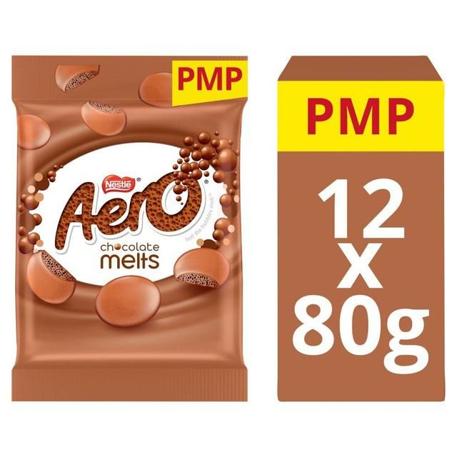AERO MELTS MILK CHOCOLATE SHARING BAG 80G PMP