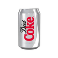 COCA-COLA COKE DIET CAN 90P