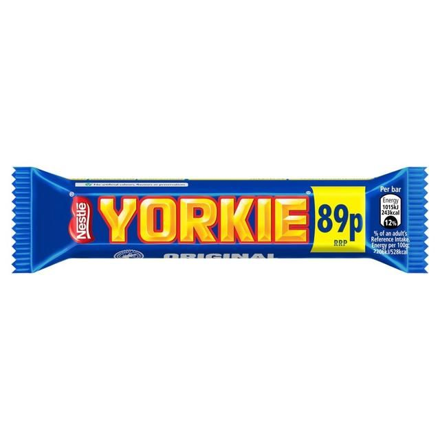 YORKIE MILK CHOCOLATE BAR 46G 89P