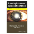 BENSON & HEDGES SKY BLUE 20 CIGARETTES