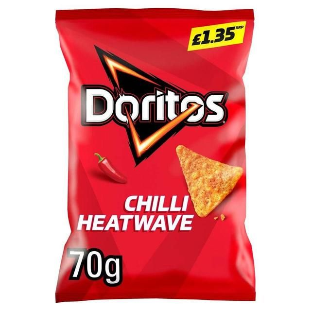 DORITOS CHILLI HEATWAVE TORTILLA CHIPS 70G