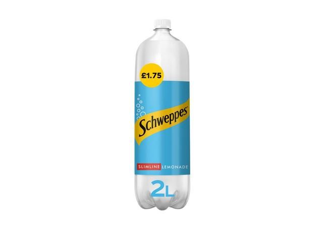 SCHWEPPES SLIMLINE LEMONADE - 2LTR