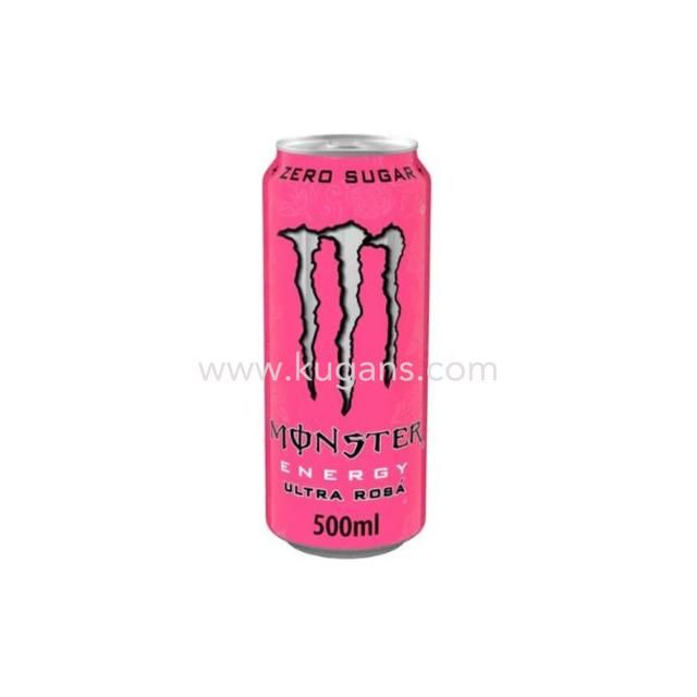 MONSTER ENERGY DRINK ULTRA ROSA ZERO SUGAR - 500ML
