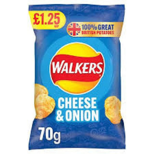 WALKERS CHEESE & ONION
