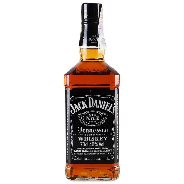 JACK DANIEL`S OLD NO.7 TENNESSEE WHISKEY 0 - 70CL