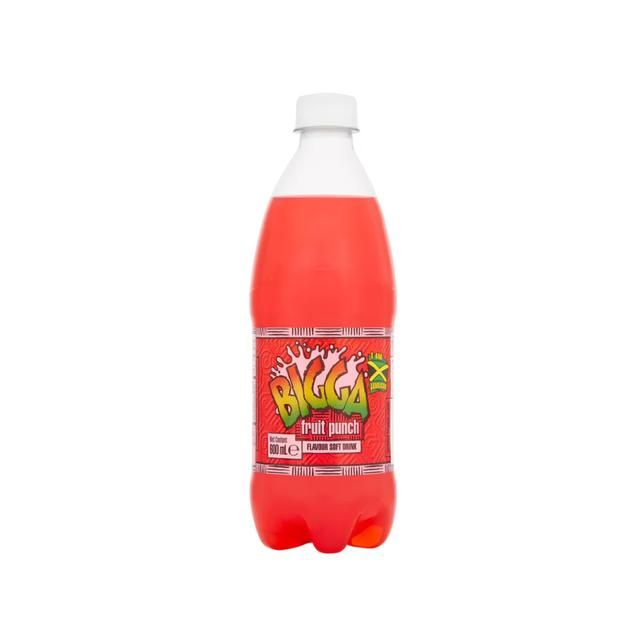 BIGGA FRUIT PUNCH FLAVOUR SOFT DRINK