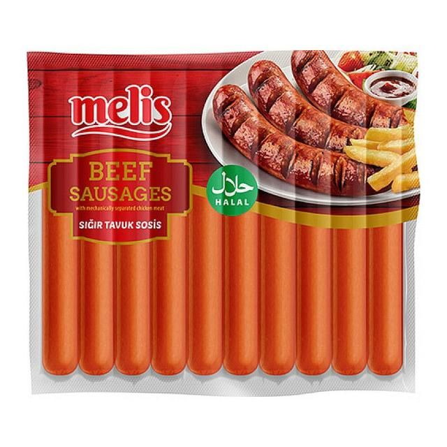 MELIS CHICKEN & BEEF SAUSAGES - 500G