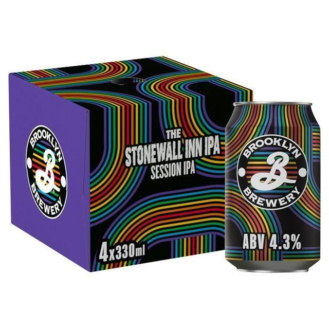 BROOKLYN BREWERY STONEWALL INN IPA BEER CAN