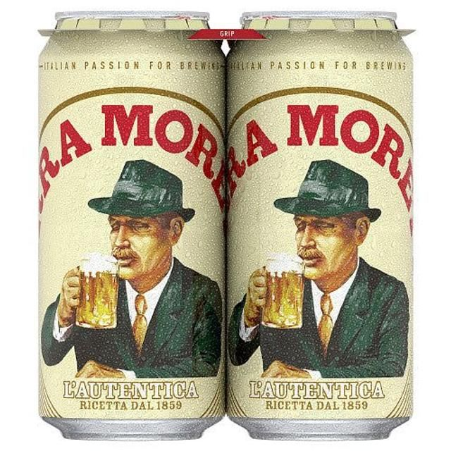 BIRRA MORETTI LAGER BEER CANS