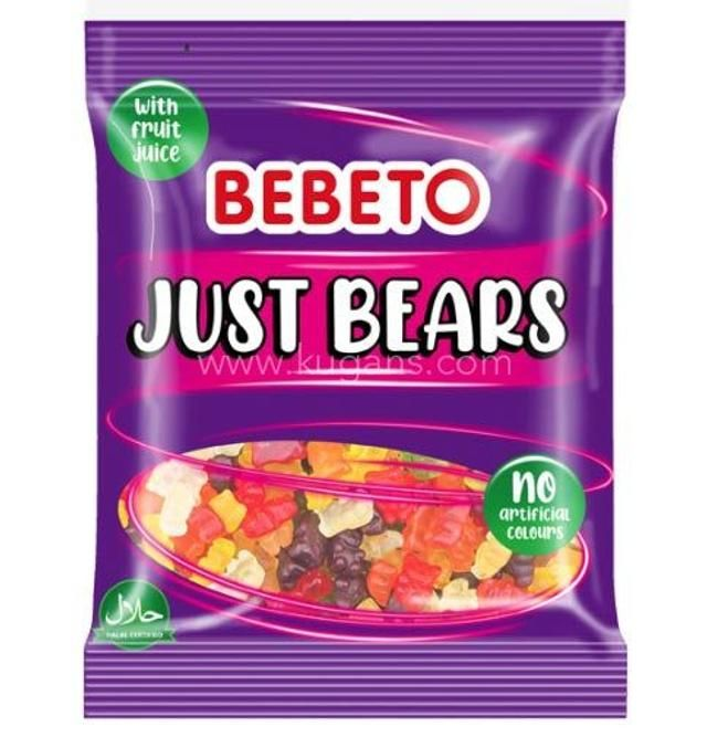 BEBETO JUST BEARS SOFT GUMMY SWEETS 150G