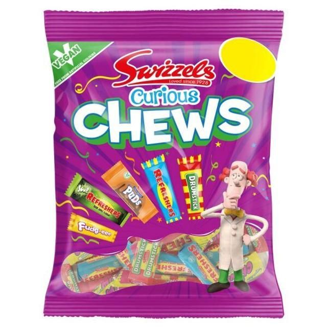 SWIZZELS SWIZZLES CURIOUS CHEWS 135G