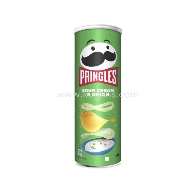 PRINGLES SOUR CREAM & ONION 165G