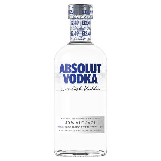 ABSOLUT SWEDISH VODKA 350ML