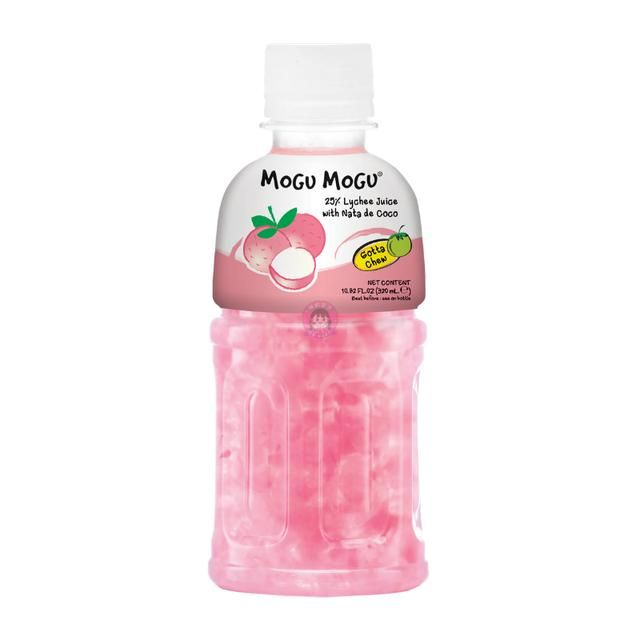 MOGU MOGU NATA DE COCO DRINK - LYCHEE FLAVOUR 320ML