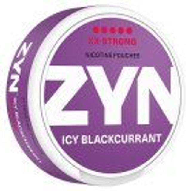 ZYN ICY BLACKCURRANT XX STRONG 12.5MG