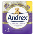 ANDREX SUPREME QUILTS - 4 ROLLS