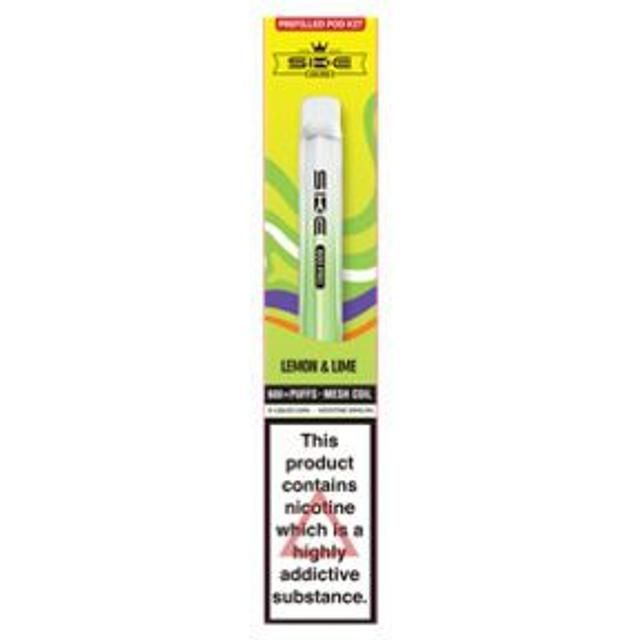 SKE 600 PRO LEMON & LIME PREFILLED POD KIT 20MG/ML