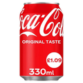 COCA-COLA ORIGINAL TASTE 330ML PM