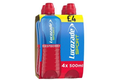 LUCOZADE SPORT DRINK - STILL - RASPBERRY FLAVOUR - 4 X 500ML