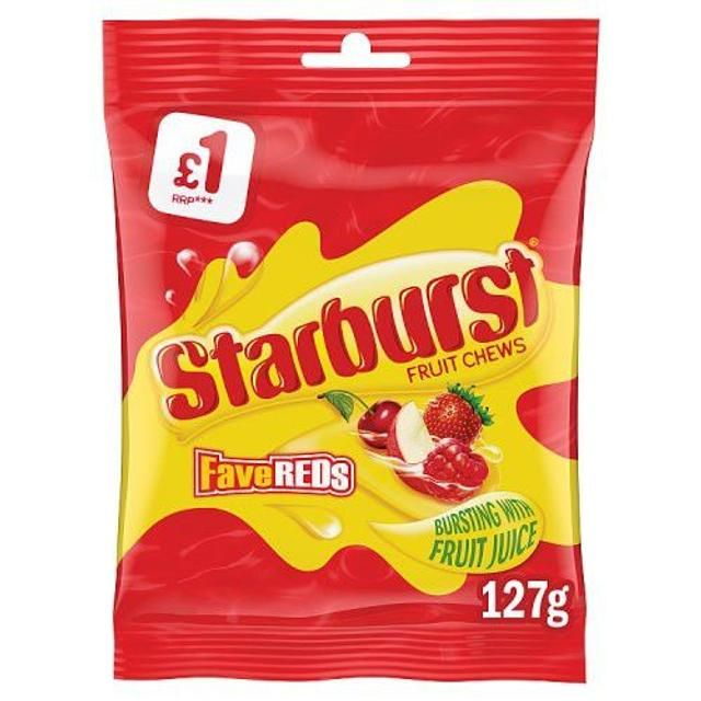 STARBURST ORIGINAL FRUIT CHEWS - 127G