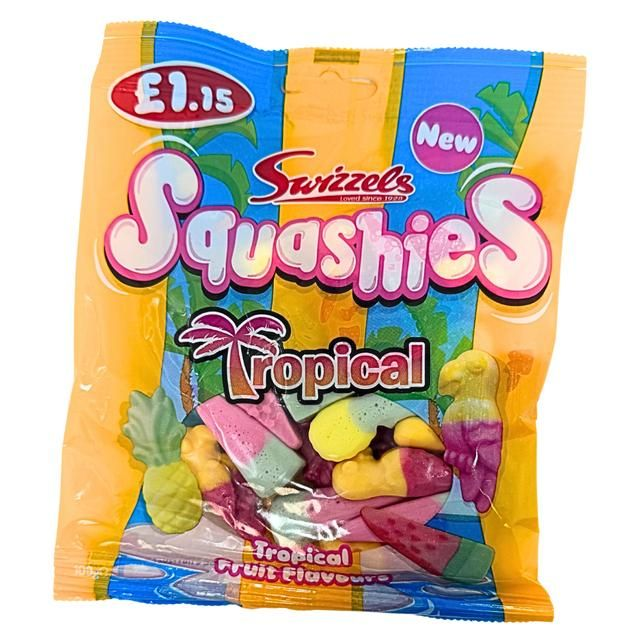 SWIZZELS SQUASHIES TROPICAL FLAVOUR