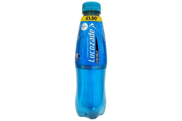 LUCOZADE ENERGY - BLUE BURST - TROPICAL FLAVOUR DRINK - 500ML