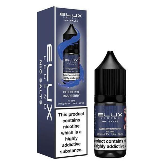 ELUX BLUEBERRY RASPBERRY - LEGEND NIC SALTS