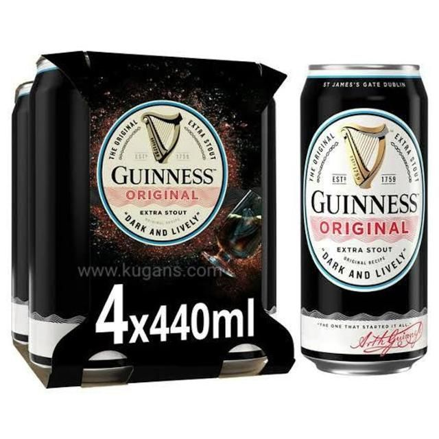GUINNESS ORIGINAL 4 440ML