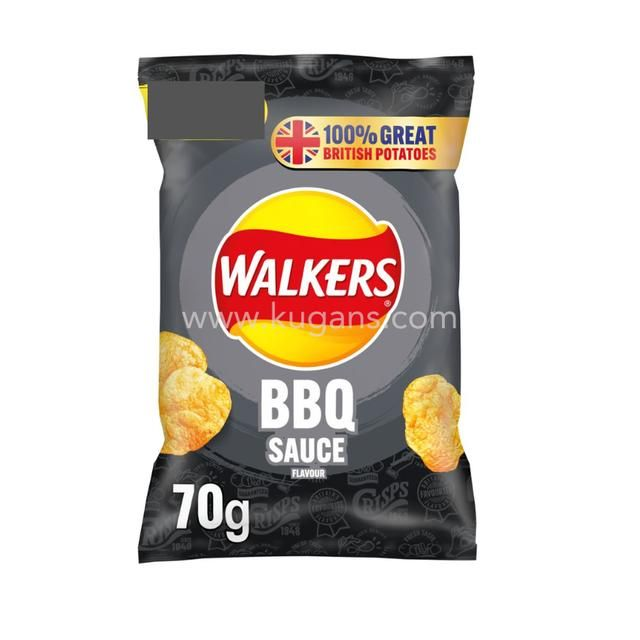 WALKERS BBQ 70G