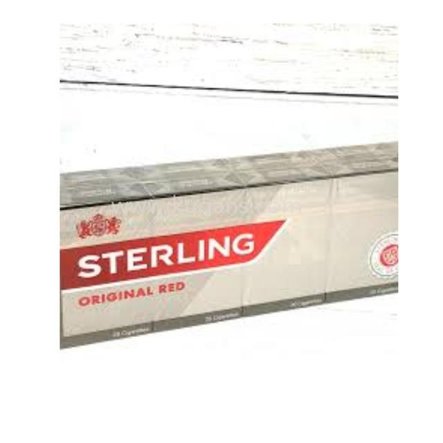 STERLING ORIGINAL RED 20 CIGARETTES
