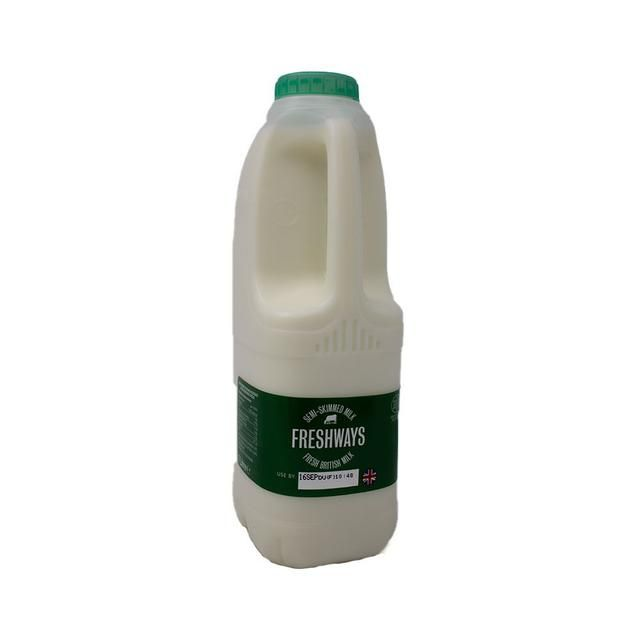 FRESHWAVES FRESHWAYS SEMI SKIMMED MILK
