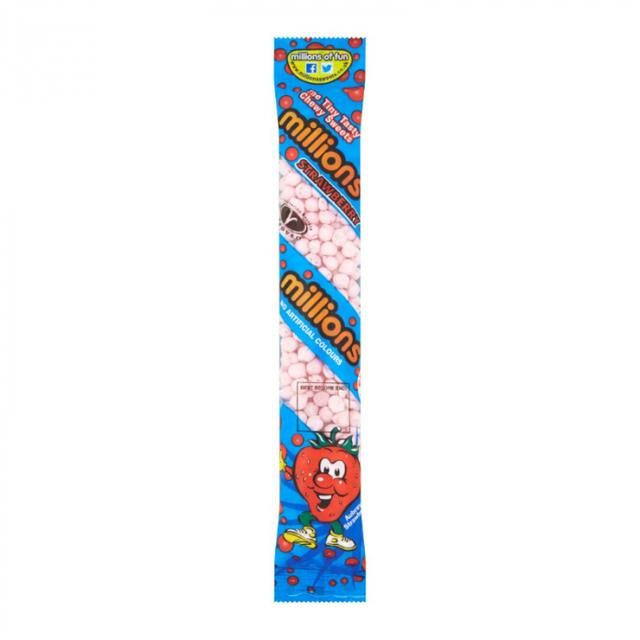 MILLIONS TUBES STRAWBERRY 55G