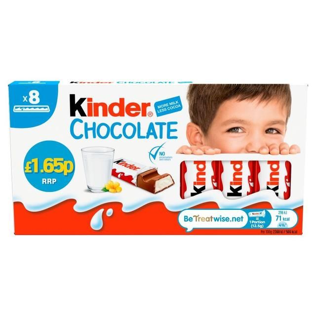 KINDER CHOCOLATE 100G