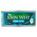JOHN WEST TUNA STEAK IN BRINE