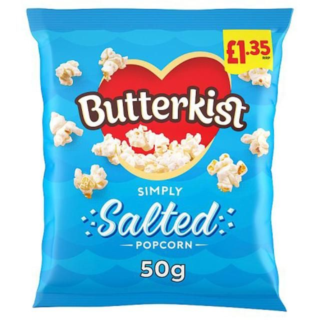 BUTTERKIST SIMPLY SALTED POPCORN PM 1.35 50G