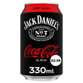 JACK DANIEL`S AND COCA-COLA ZERO 330ML PM