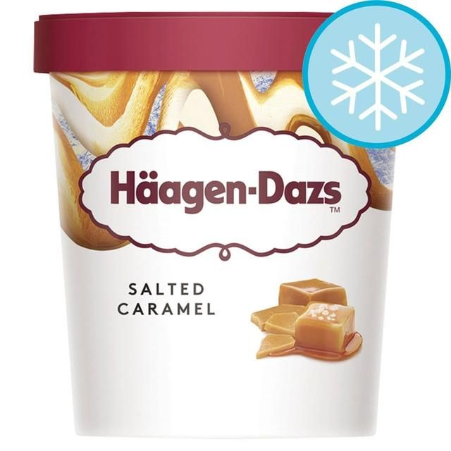 Ha AGEN-DAZS SALTED CARAMEL ICE CREAM