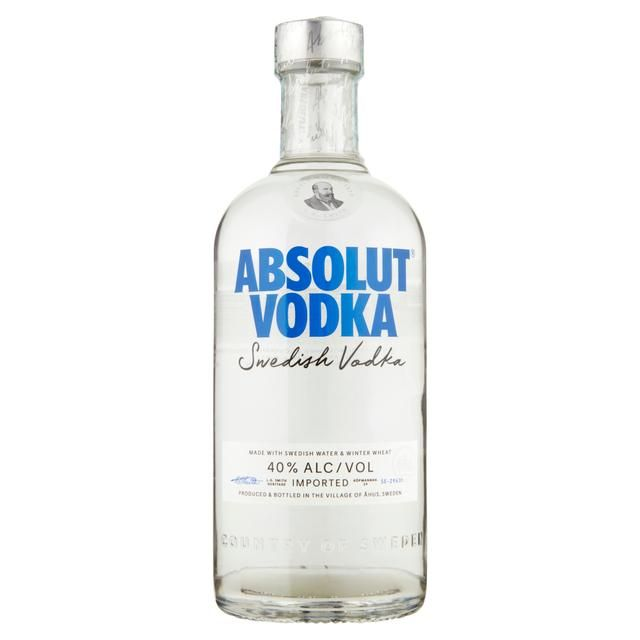 ABSOLUT BLUE ORIGINAL SWEDISH VODKA 70CL