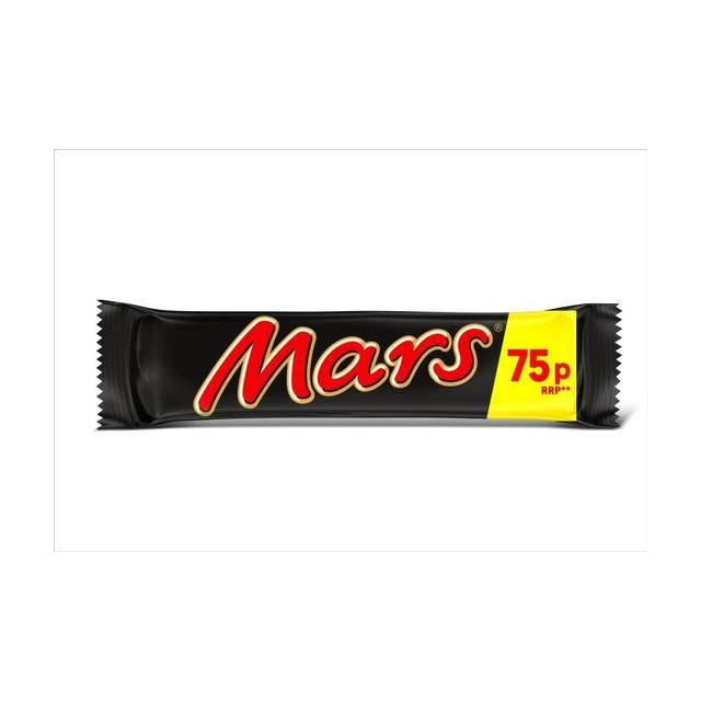 MARS CHOCOLATE BAR SINGLE 51G 75P
