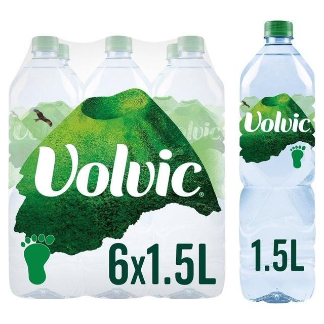 VOLVIC STILL MINERAL WATER 6X 1.5LTR