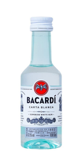 BACARDI CARTA BLANCA RUM 5CL