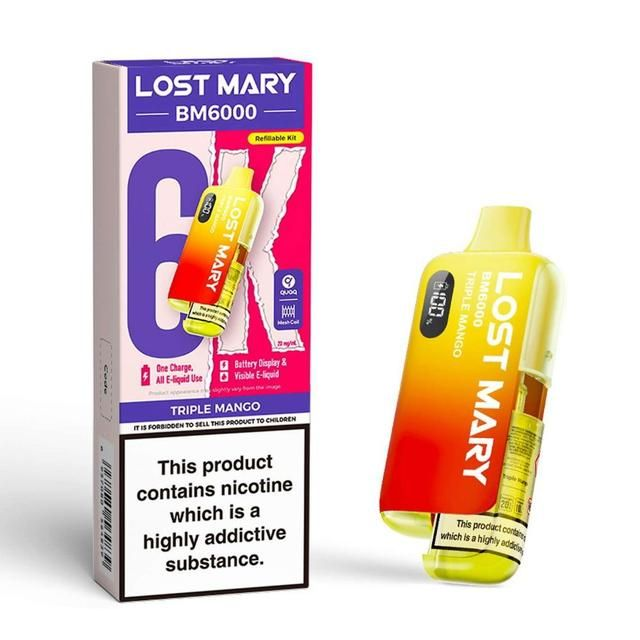 LOST MARY BM6000 PREFILLED POD KIT